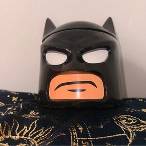 Lego Batman Head 10.5 oz Food Container DC Loot Crate Exclusive by Zak